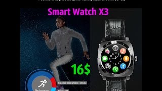 Iradish X3 Smartwatch стильные умные часы до 20 [upl. by Notecnirp]