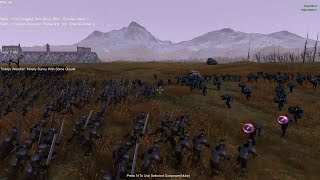 Mordor army vs 100 Captain Americas  Battle 350 in Ultimate Epic battle Simulator [upl. by Etka]