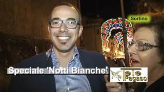 Sortino  Notti Bianche e Sagra del Miele 2016 [upl. by Atileda]