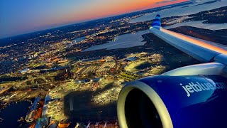 Inaugural Flight – JetBlue Airways – Airbus A220371 – BOSMCI – N3044J – B62363 – IFS Ep 549 [upl. by Seaden226]