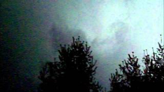 Sky before the Tornado that hit my apartment in Salyersville KY on March 2 2012 [upl. by Oberg514]