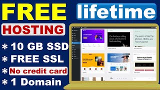 Free hosting provider wordpress FREE FOR LIFETIME [upl. by Sacram955]