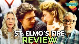 ST ELMOS FIRE 1985 Movie Review  Brat Pack  Demi Moore  Rob Lowe [upl. by Kciregor]