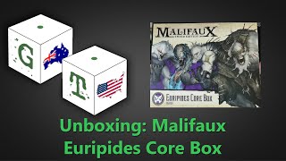 Unboxing Malifaux M3E  Euripides Core Box [upl. by Holton]