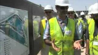 A look at construction of Dubais Metro system [upl. by Lardner]