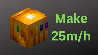 How to make 25milh armadillo mining Budget setup in hypixel skyblock  Minecraft [upl. by Rush346]