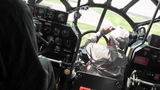 B29 FiFi Cockpit Video of Final Approach and Landing [upl. by Helyn]