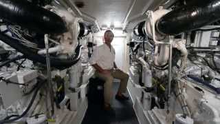 2002 65 Hatteras Convertible quotYOU KNOWquot Video Tour [upl. by Tlevesor]