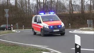 Neufahrzeug Heinsberg NEF1 auf Einsatzfahrt [upl. by Monson]