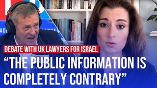 UK’s legal advice is that ‘Israel has broken humanitarian law’  LBC [upl. by Xirdnek]