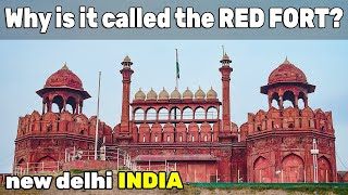 The many names of the RED FORT 🇮🇳 NEW DELHI India [upl. by Anthia]