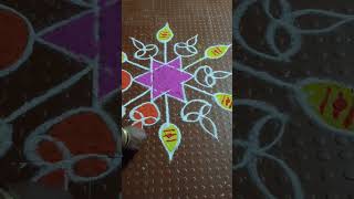 Star kolam and vel kolam [upl. by Izogn]