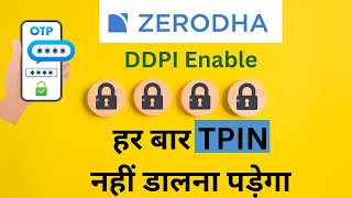 Zerodha TPIN Issue  TPIN CDSL  tpin authorisation zerodha  Avoid TPIN  DDPI Zerodha  TPIN Kite [upl. by Merri463]