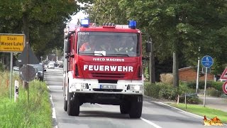 2x TLF 1625 Freiwillige Feuerwehr WinsenLuhe  RTW [upl. by Doolittle]