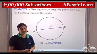 Diameter of a Circle  Formula  Basic Geometry  Class 6  CBSE  NCERT  ICSE [upl. by Nat]