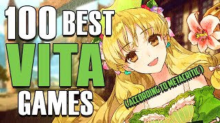 Top 100 PS VITA GAMES According to Metacritic [upl. by Elmer]