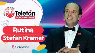 STEFAN KRAMER Teletón 2023 😂 Rutina completa  ¡Usó inteligencia artificial [upl. by Yrhcaz]