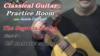 Segovia Scales pattern 5  C minor C D D also [upl. by Asilav]