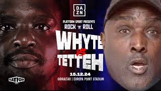 Dillian Whyte vs Ebenezer Tetteh Um Okay 🤨 [upl. by Mitch738]