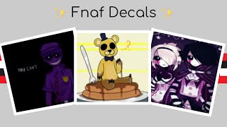 Roblox journal decals for you 🤘✨  Fnaf edition ✨ [upl. by Ck]