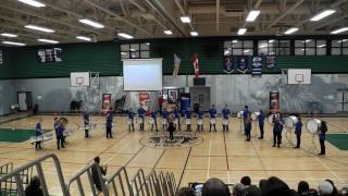 Clayburn Middle School Drumline  BC Provincial Championships 2017 [upl. by Ozner442]