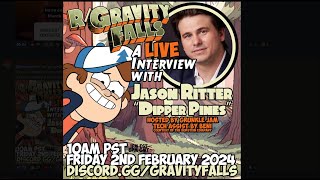 LIVE interview with Jason Ritter in the RGravity Falls Discord server [upl. by Chu]