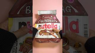 Nutella blind bag 누텔라 블라인드백 nutella blindbag papercraft diy 종이놀이 누텔라 [upl. by Novi]