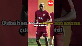 Victor Osimhen İlk Antrenmanına çıktı galatasaray osimhen [upl. by Ecnahoy]