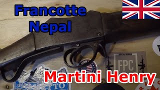 Martini Henry From Nepal  Francotte Pattern [upl. by Nahsin627]