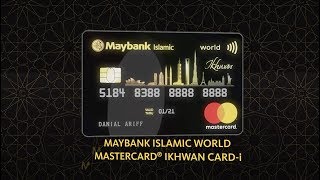 Introducing the Maybank Islamic World Mastercard® Ikhwan Cardi [upl. by Finzer]