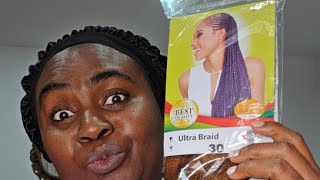 How to prep kanekalon hair for braids [upl. by Baptist896]