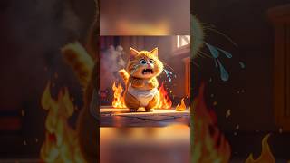 Aria fire The hourse cat cuteecats cuteanimals lovelyecats animation funny  cute cutebaby [upl. by Sharpe]