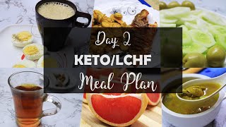 KetoLCHF Meal Plan Malayalam DAY 2 ഒരു ദിവസത്തെ Keto meal plan [upl. by Petes]