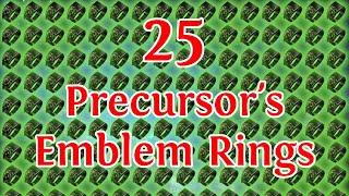 PATH OF EXILE 317  25 PRECURSORS EMBLEM RINGS  JACKPOT [upl. by Enohsal]