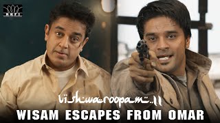 Vishwaroopam 2  Wisam escapes from Omar  Hindi Kamal Hassan Andrea Jeremiah RKFI [upl. by Ardnuahc708]