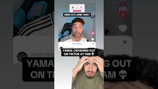 Lamine Yamal Crashing Out On TikTok After Bayern Game 💀 [upl. by Odragde]