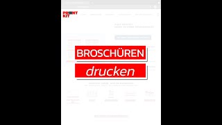 Broschüren drucken – Schritt für Schritt Anleitung  Mit Printkit httpsprintkitapp [upl. by Jenkel]