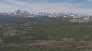 Tronfjellet elven Glomma Rondane Nasjonalpark  Flying Over Norway [upl. by Daly719]