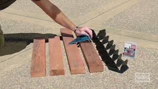 Building a Garden Bench with Outdoor Accents® APRTA Rigid Tie® Angles [upl. by Esorbma]