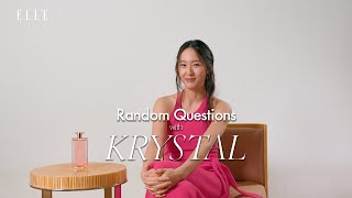 Krystal On Signature Scents The Film Cobweb And Her Current Favourite Song  Random Questions [upl. by Roze208]