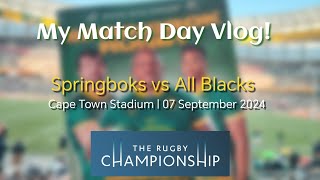 Match Day Vlog Springboks vs All Blacks [upl. by Narbig500]