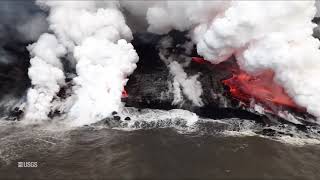 Fissure 8 From the vent to the sea Kīlauea Volcanos lower East Rift Zone [upl. by Eahcim]