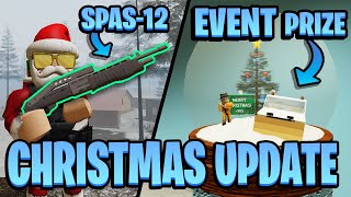 Anomic CHRISTMAS UPDATE Quest Guns Event Cars  Roblox Anoic [upl. by Jillana730]