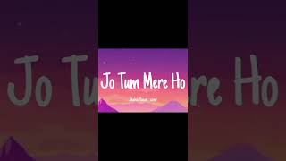 Jo Tum Mere Ho  Shahid Hasan shorts IamShahidHasan trending [upl. by Castora]