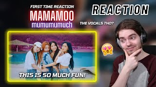 My FIRST time listening to MAMAMOO  mumumumuch MV  REACTION [upl. by Kilam916]