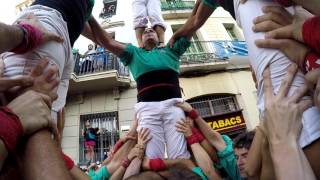 Castellers de Vilafranca  El 3d8ps vist des de dins [upl. by Eronel360]