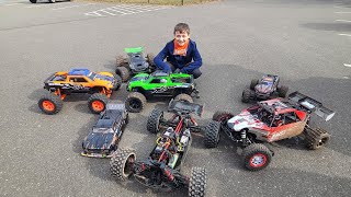 XMAXX 8S VS XRT  LOSI DBXLE20 CARLOS THE CHEETAH 🐆 GOES TO LEGION FIELD HAMDEN CT [upl. by Grous]