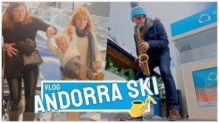 Travel VLOG to Andorra for a saxophone concert at IQOS Granvalira  Music and Family VLOG 2024 [upl. by Tori]