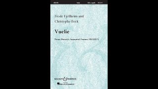 Vuelie from Frozen SSAA Choir a cappella  by Frode Fjellheim amp Christophe Beck [upl. by Ellekram248]