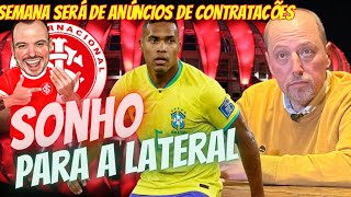 SEMANA DE ANÚNCIOS DE REFORÇOS  INTER TEM 5 DIAS PARA CONTRATAR  ALEX SANDRO É SONHO [upl. by Borreri]